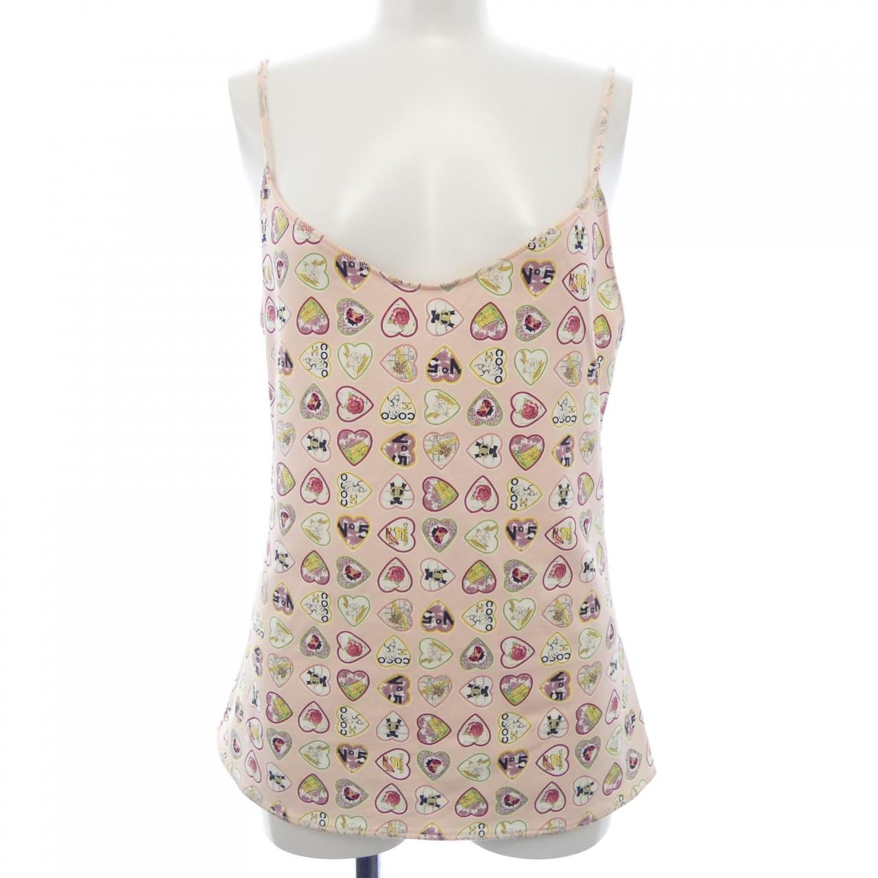 【ヴィンテージ】シャネル CHANEL VALENTINE HEART-PRINT P28222V18271 06P キャミソール