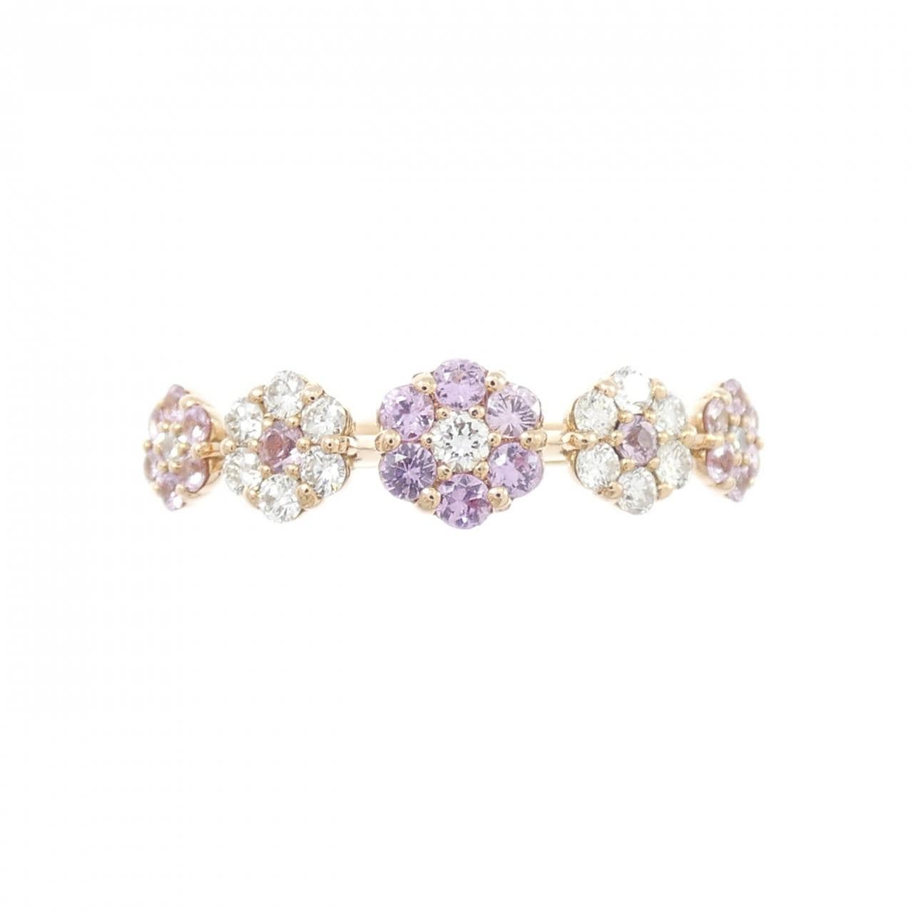 ポンテヴェキオ フラワー リング 0.28CT