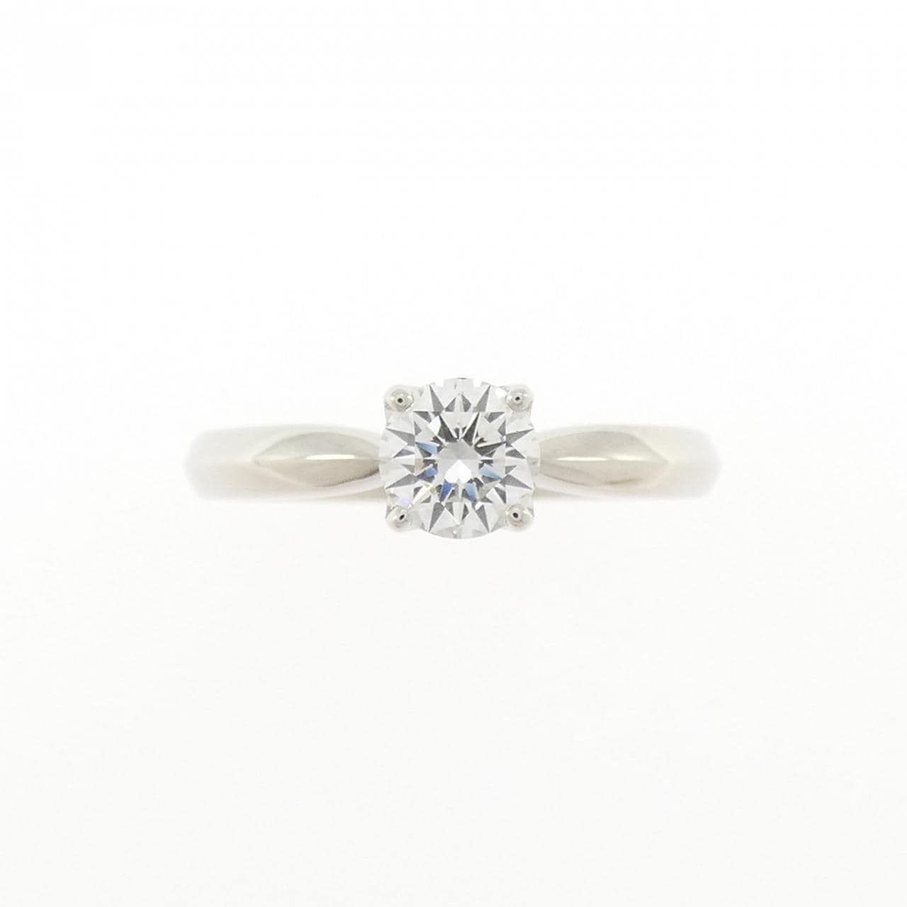 PT950 ダイヤモンド リング 0.403CT G VVS2 3EXT H&C
