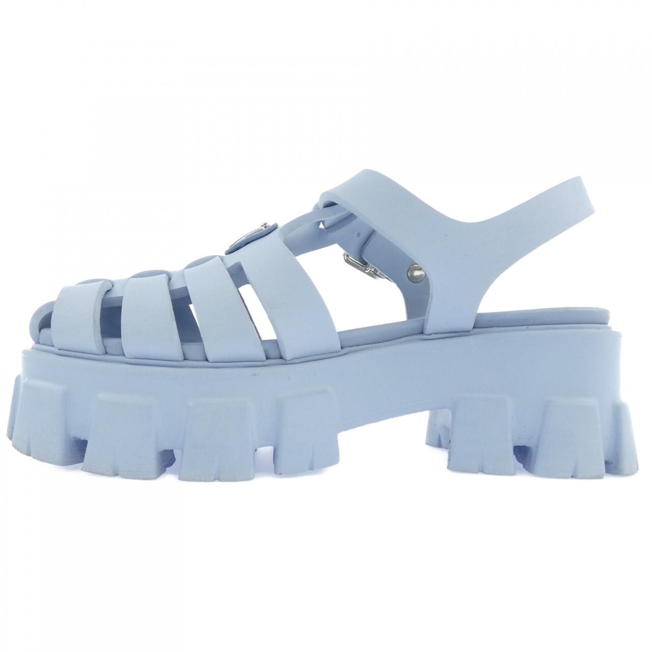 プラダ PRADA トライアングルロゴ モノリス 1X853M フォームラバー サンダル