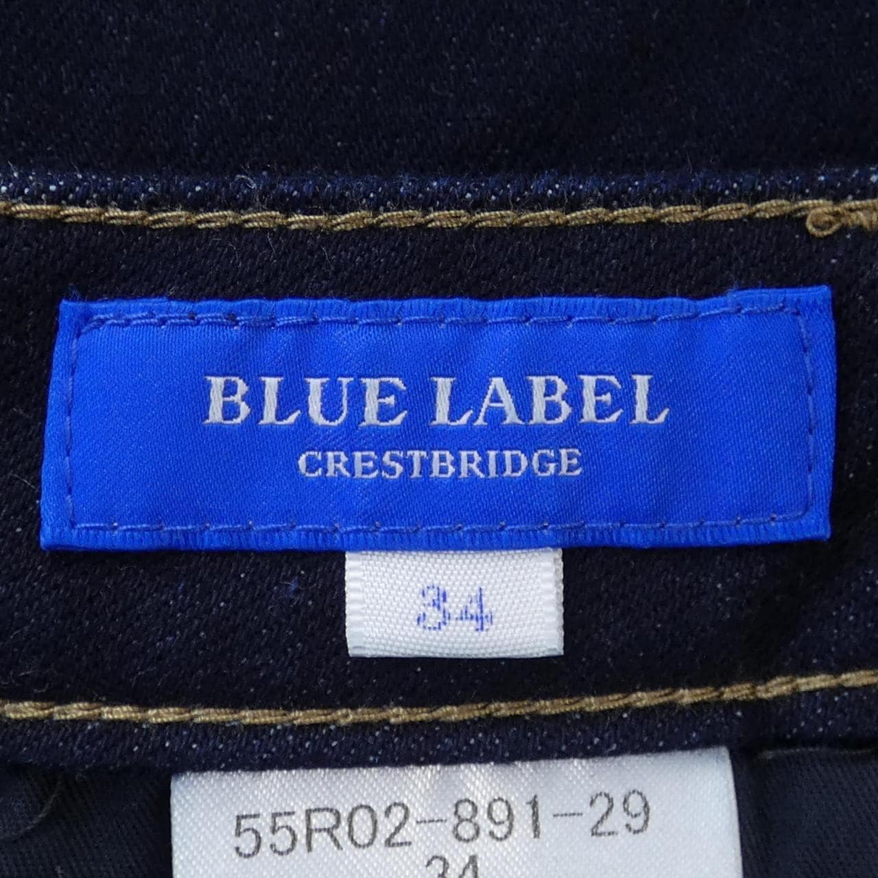 ブルーレーベルクレストブリッジ BLUE LABEL CRESTBRID ジーンズ