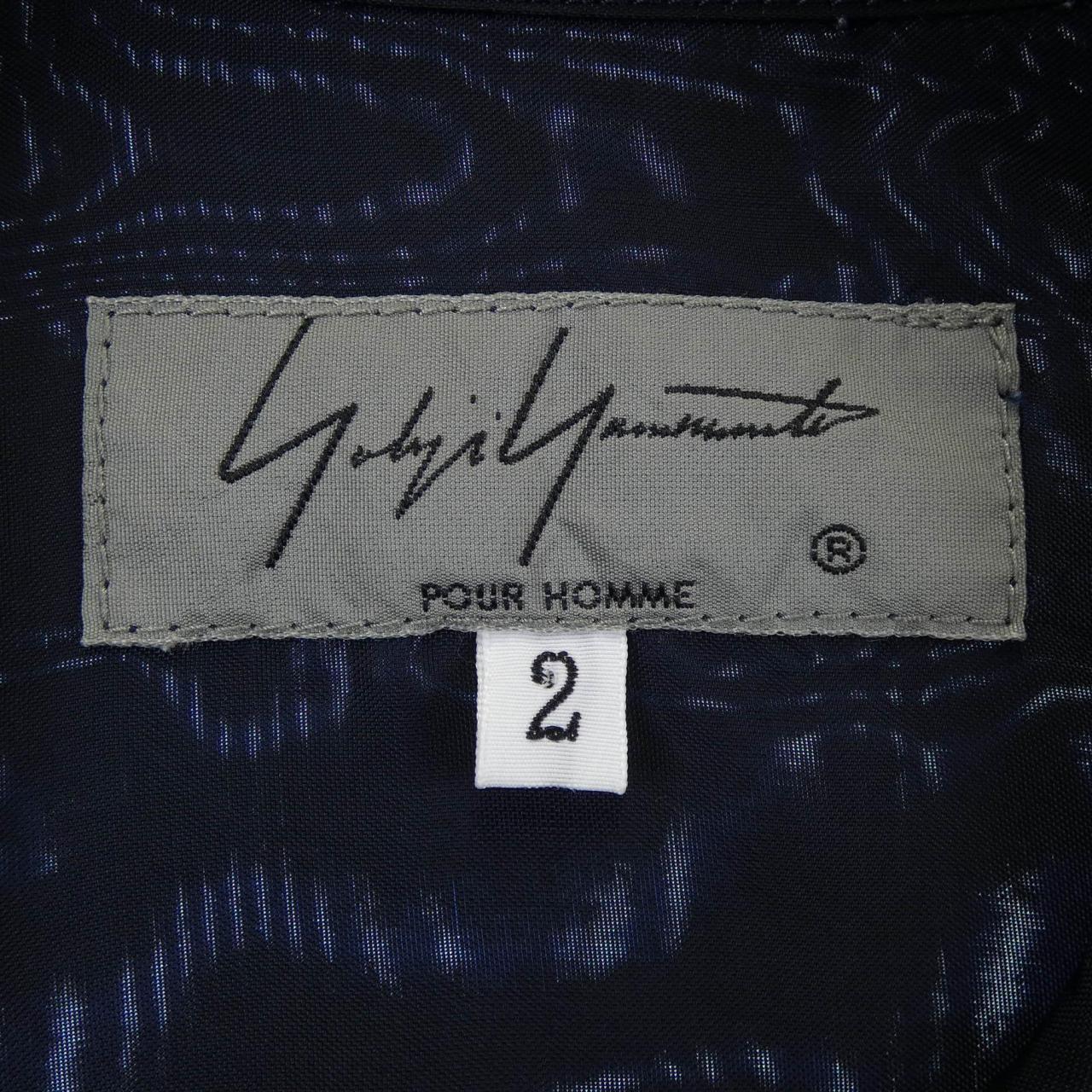 ヨウジヤマモトプールオム YOHJI YAMAMOTO POUR S／Sシャツ