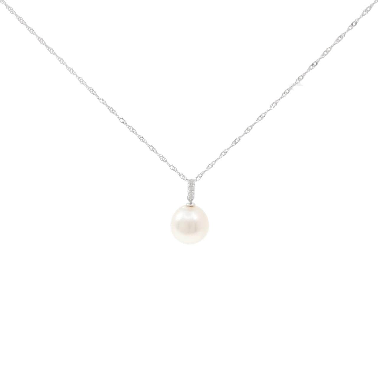 K14WG Akoya pearl necklace 8.3mm