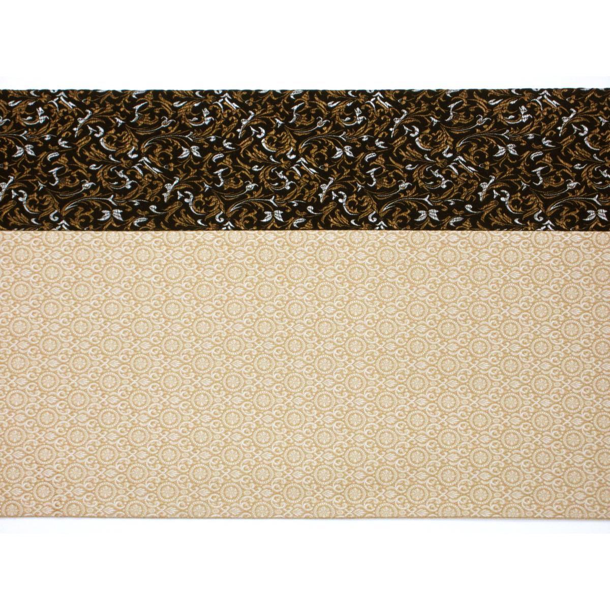 袋帯　切嵌　全通柄