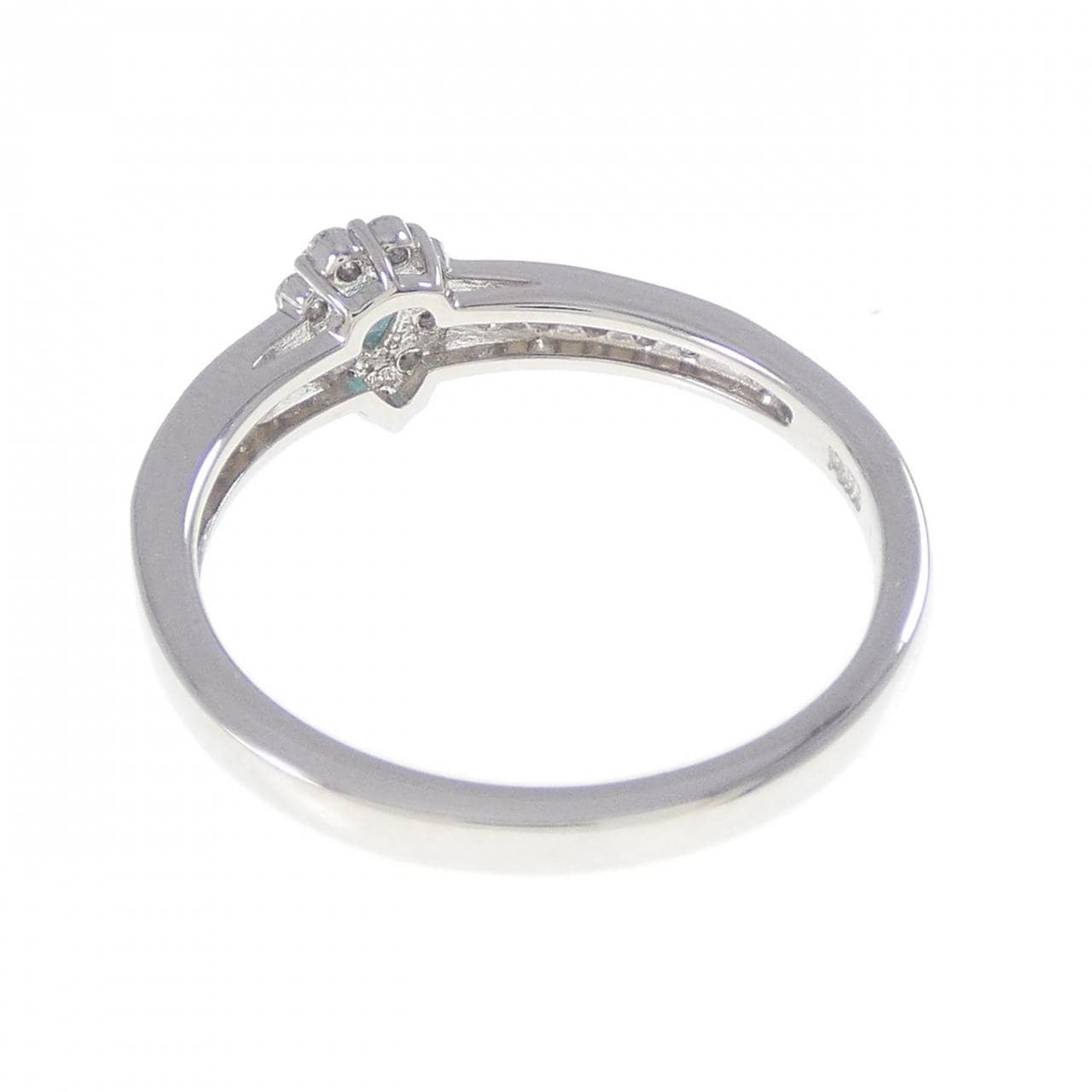 PT900 パライバトルマリン リング 0.05CT