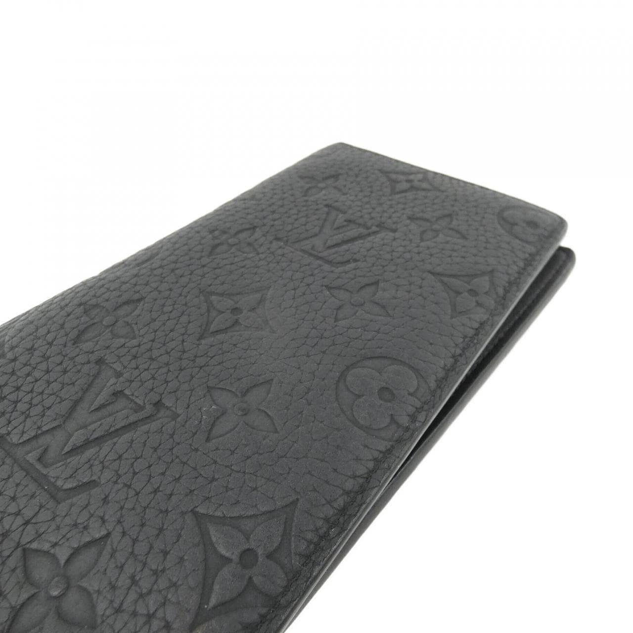 LOUIS VUITTON Taurillon Monogram Portefeuille Brazza M69038 钱包