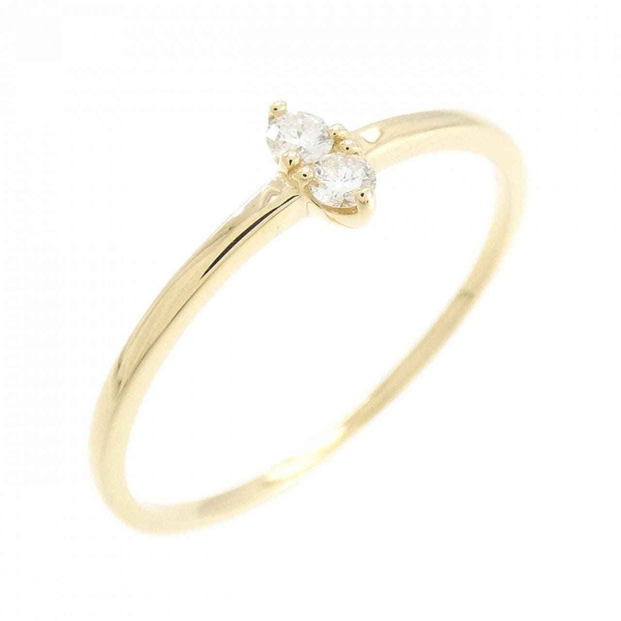 [Remake] K18YG Diamond Ring 0.06CT