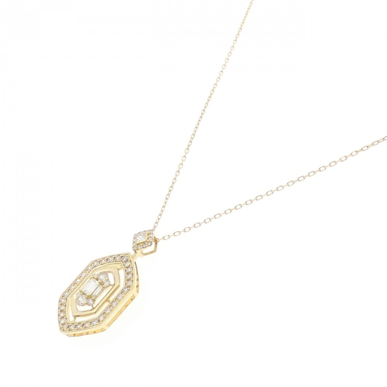 K18YG ダイヤモンド ネックレス 1.00CT