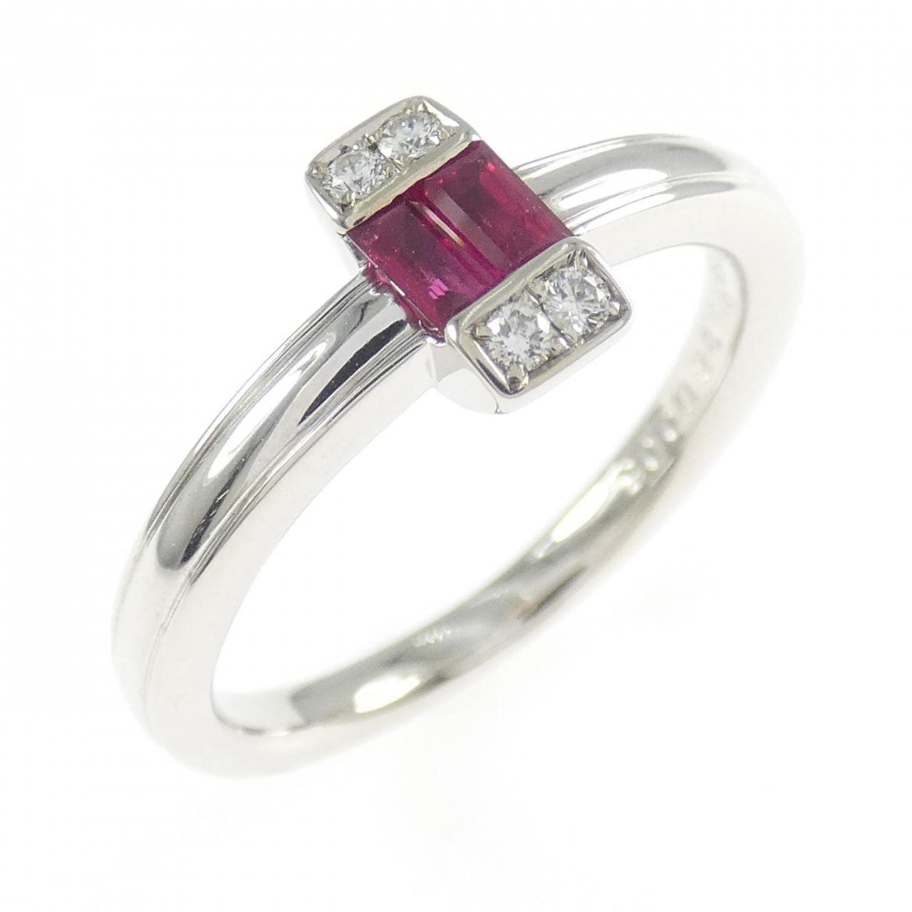 ポーラ ルビー リング 0.28CT