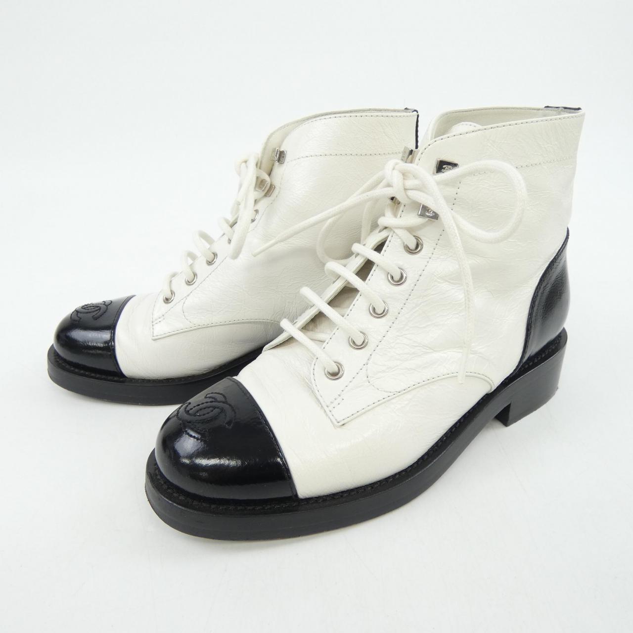 シャネル CHANEL レースアップ G34954Y55177 ブーツ