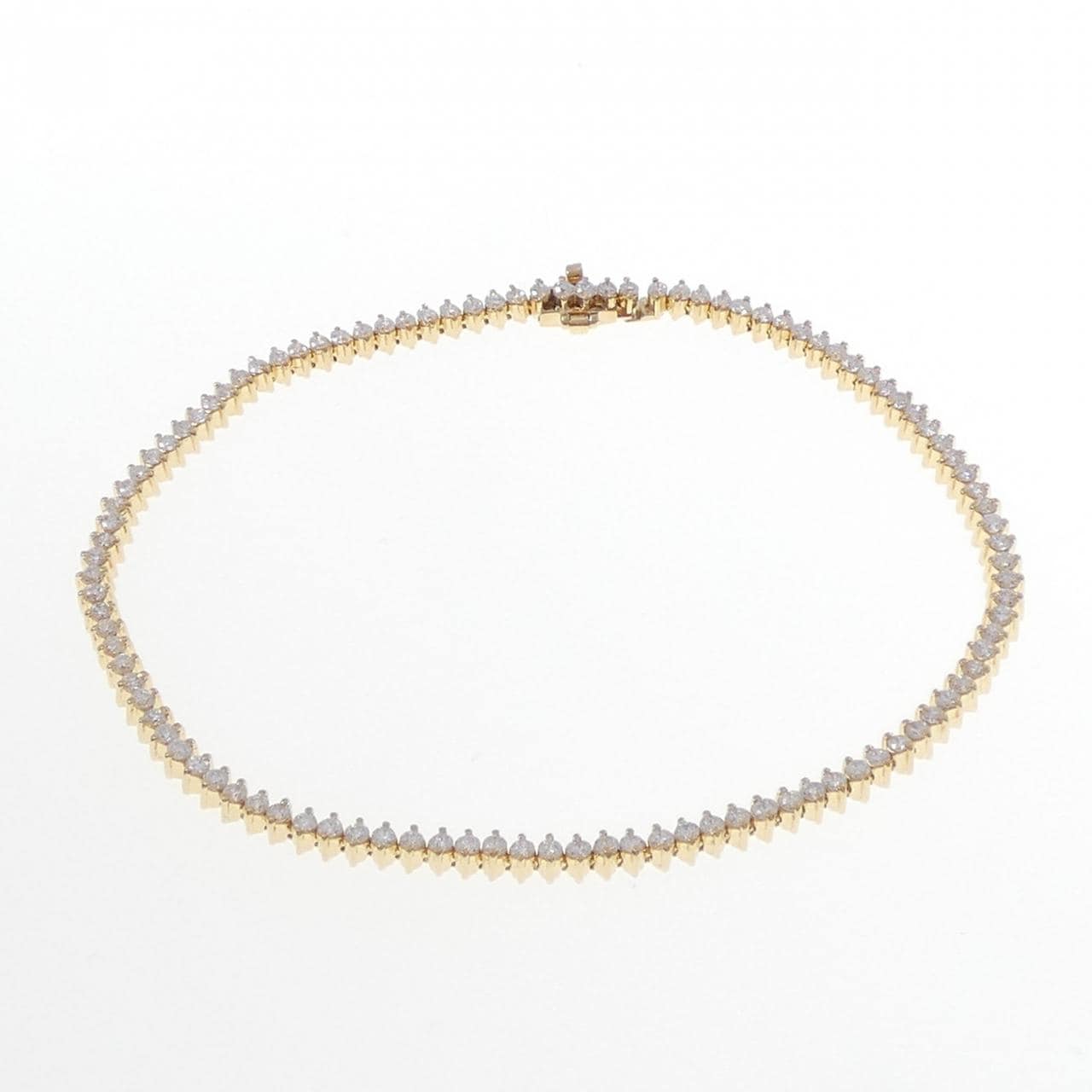 K18YG ダイヤモンド ブレスレット 2.00CT
