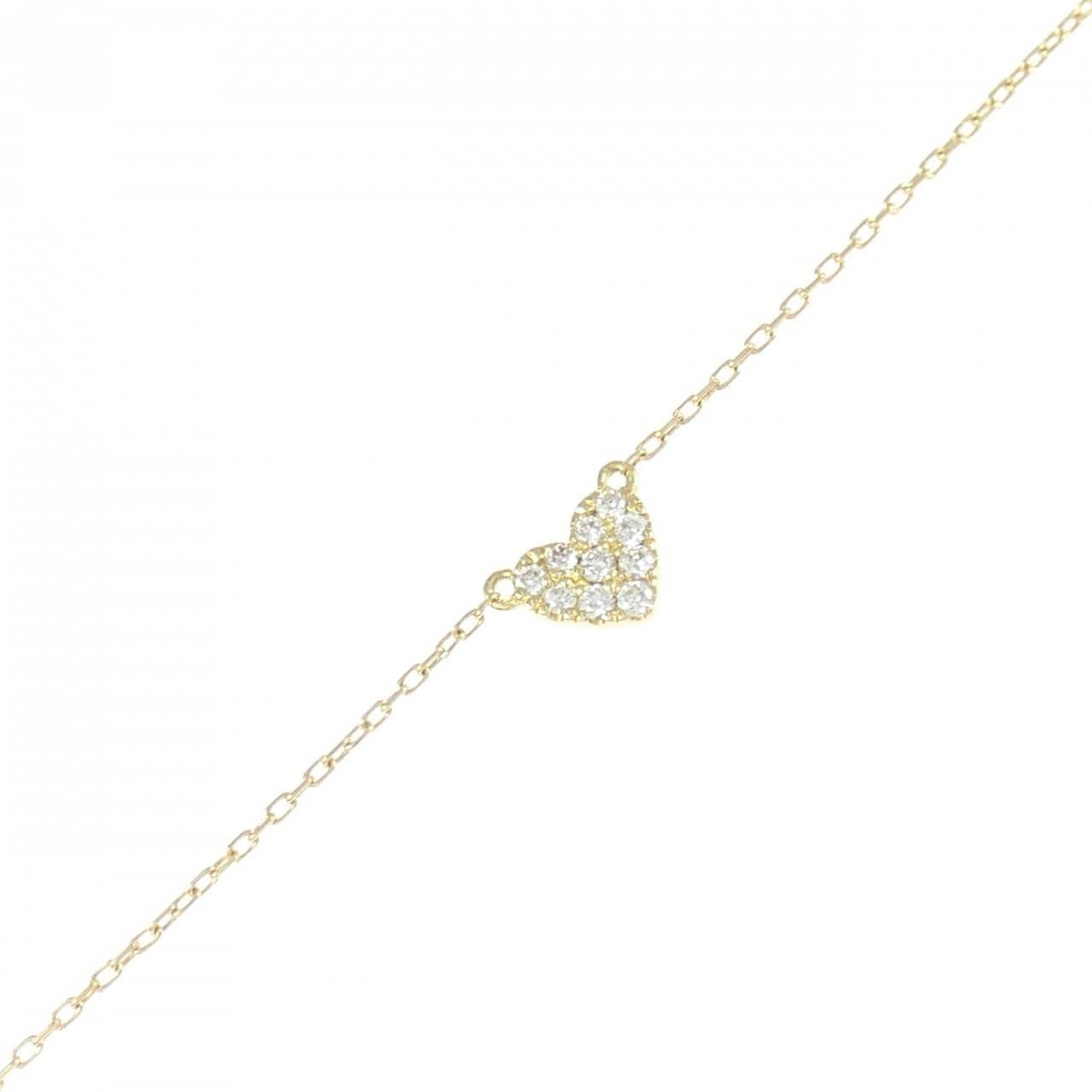 アーカー ハートパヴェ ブレスレット 0.05CT