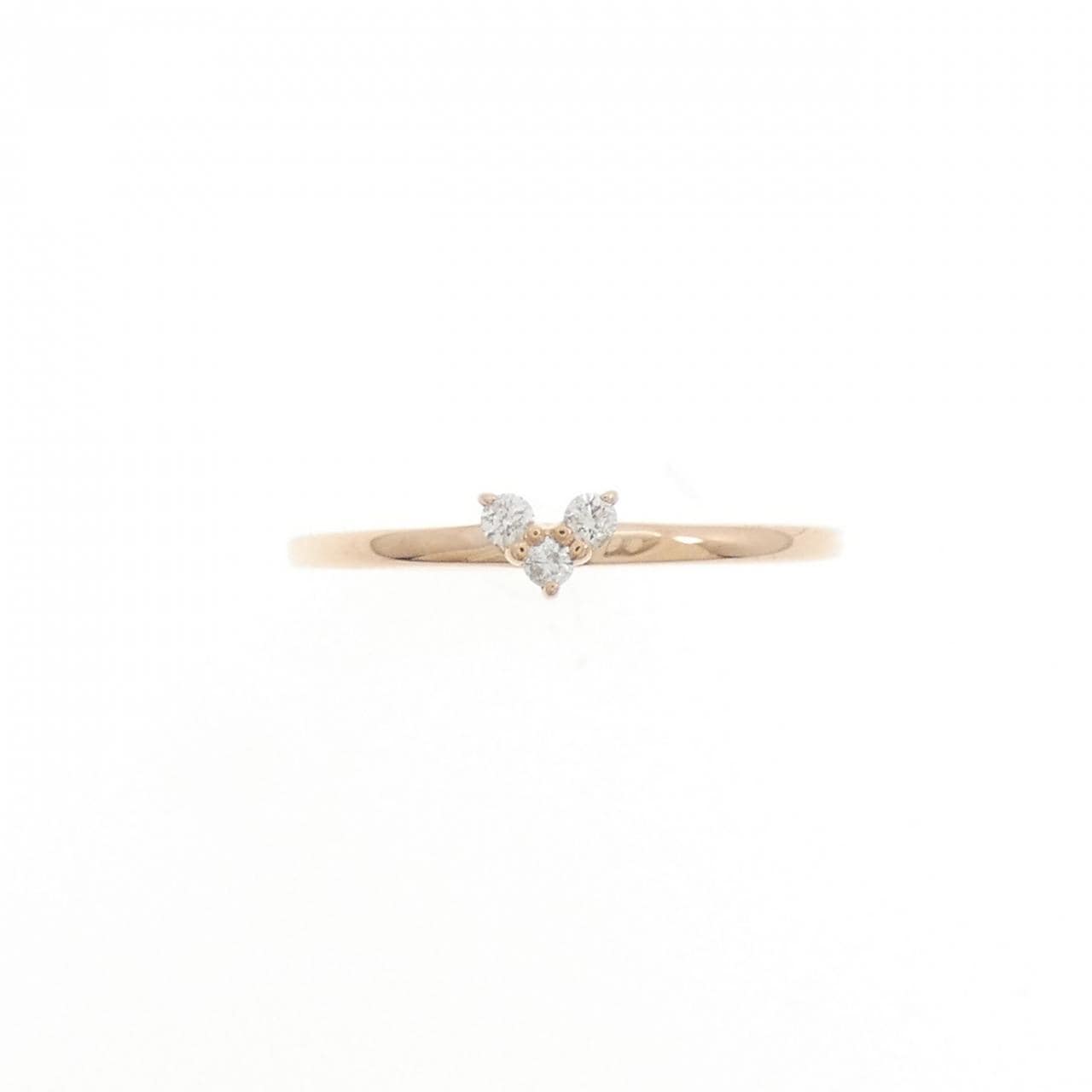 4゜C K10PG ピンキーリング