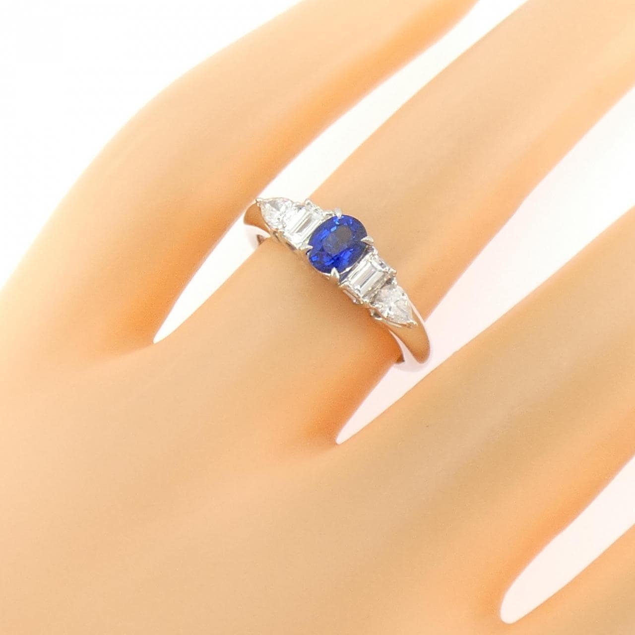 MIKIMOTO Sapphire Ring 0.52CT
