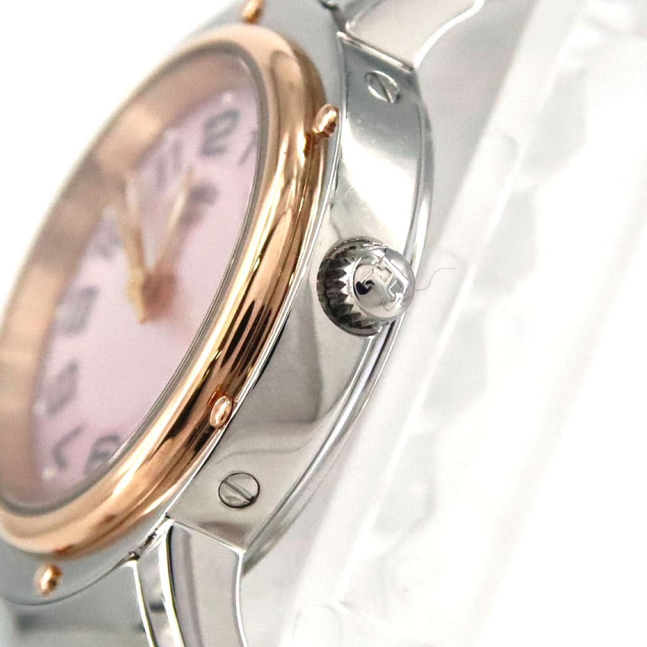 エルメス クリッパークラシック　PGコンビ CP1.221 SSxPG クォーツ