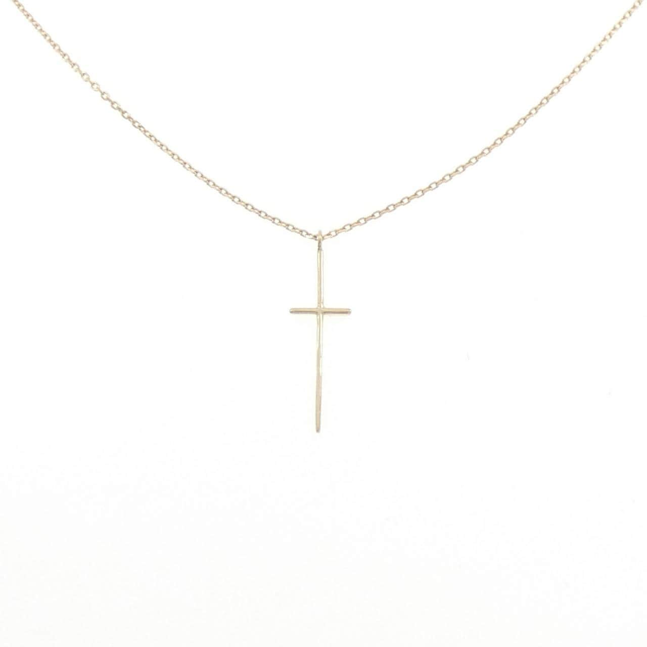 シエナ ロゼ K10YG クロス ネックレス