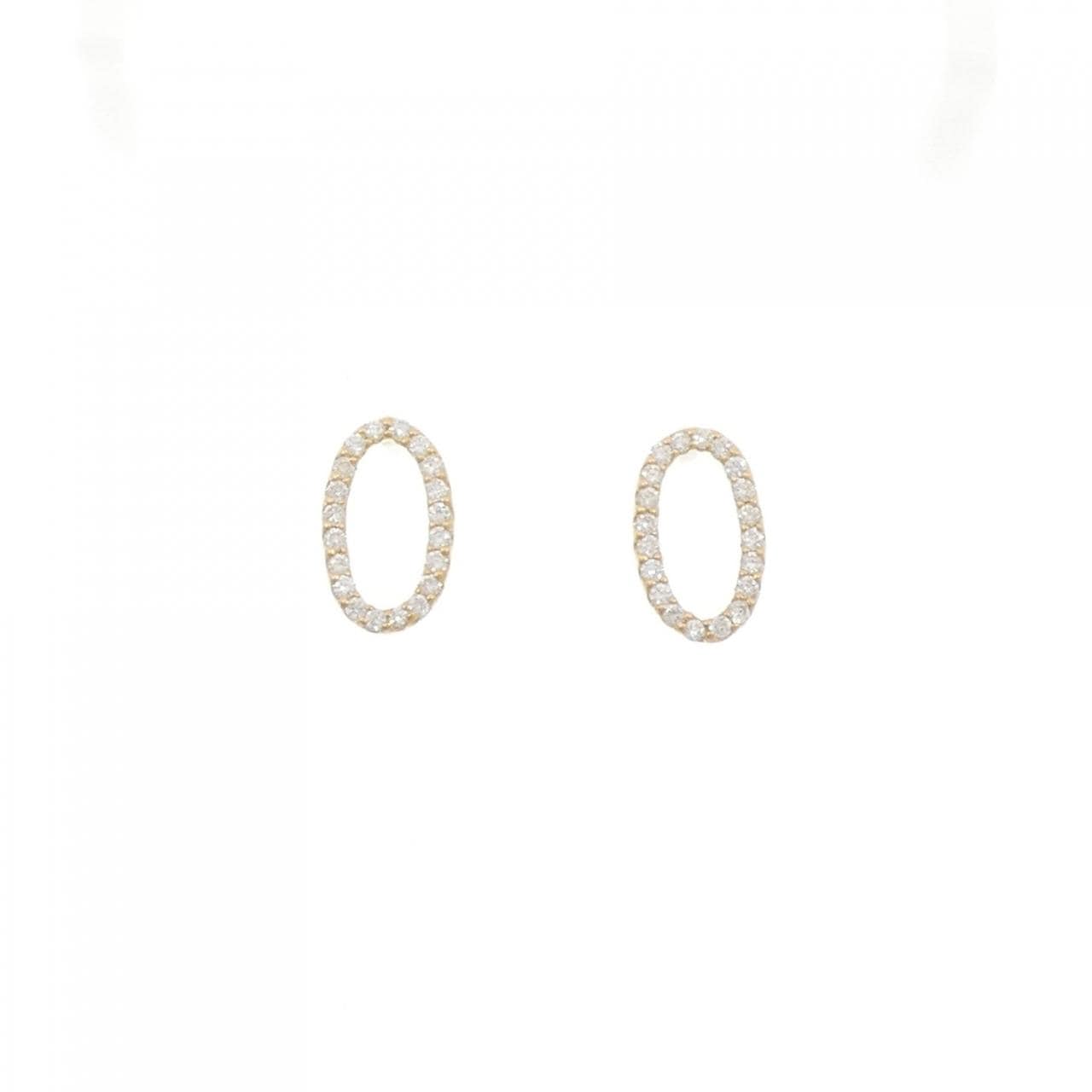【リメイク】K18YG ダイヤモンド ピアス 0.20CT