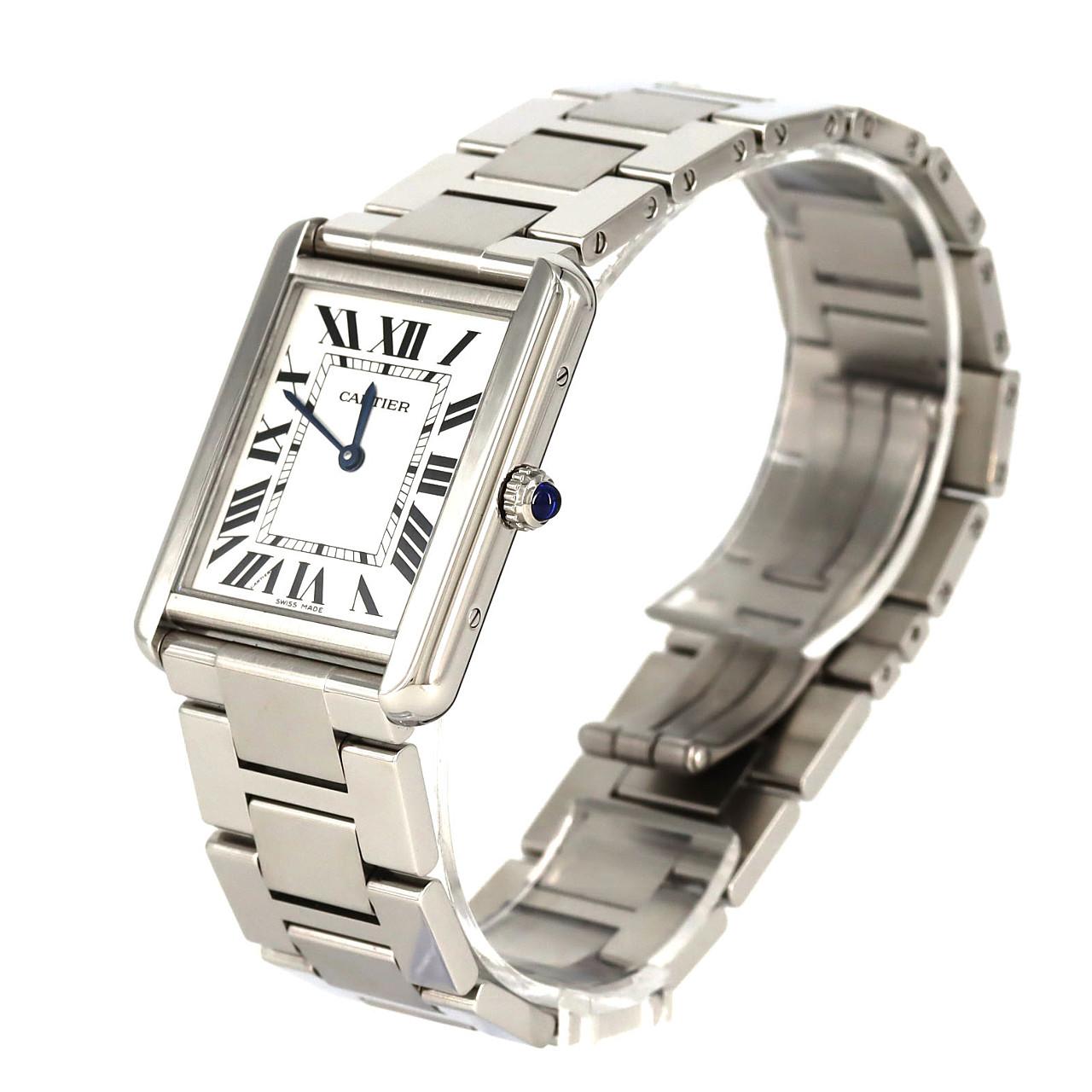 カルティエ タンクソロLM W5200014 SS クォーツ