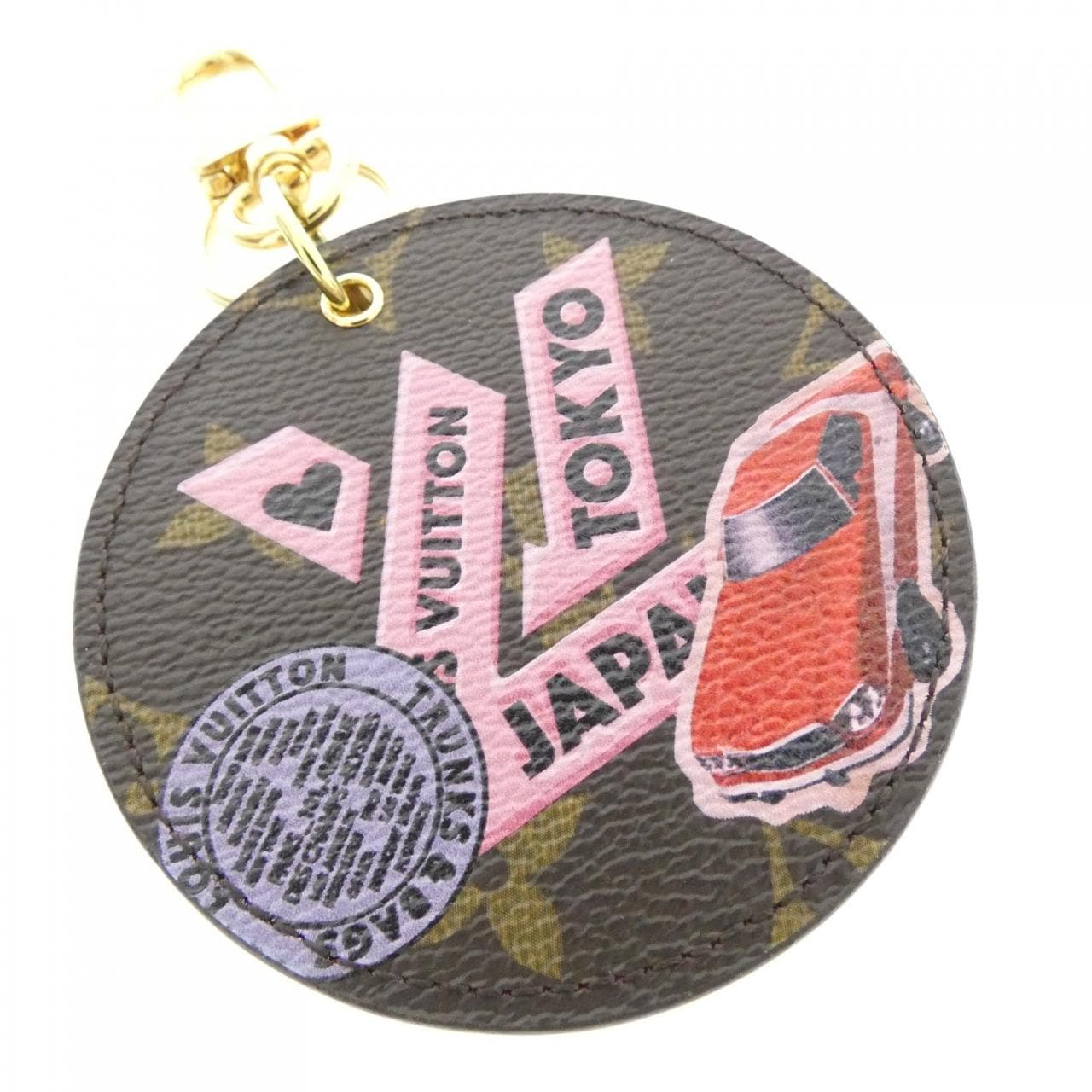 ルイヴィトン ポルト クレ ワールドツアー M62741 キーリング