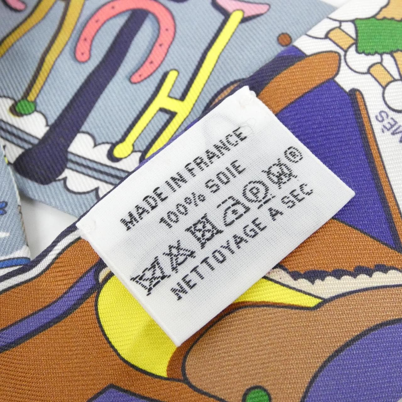 エルメス PONY PIT STOP ツイリー 064207S スカーフ