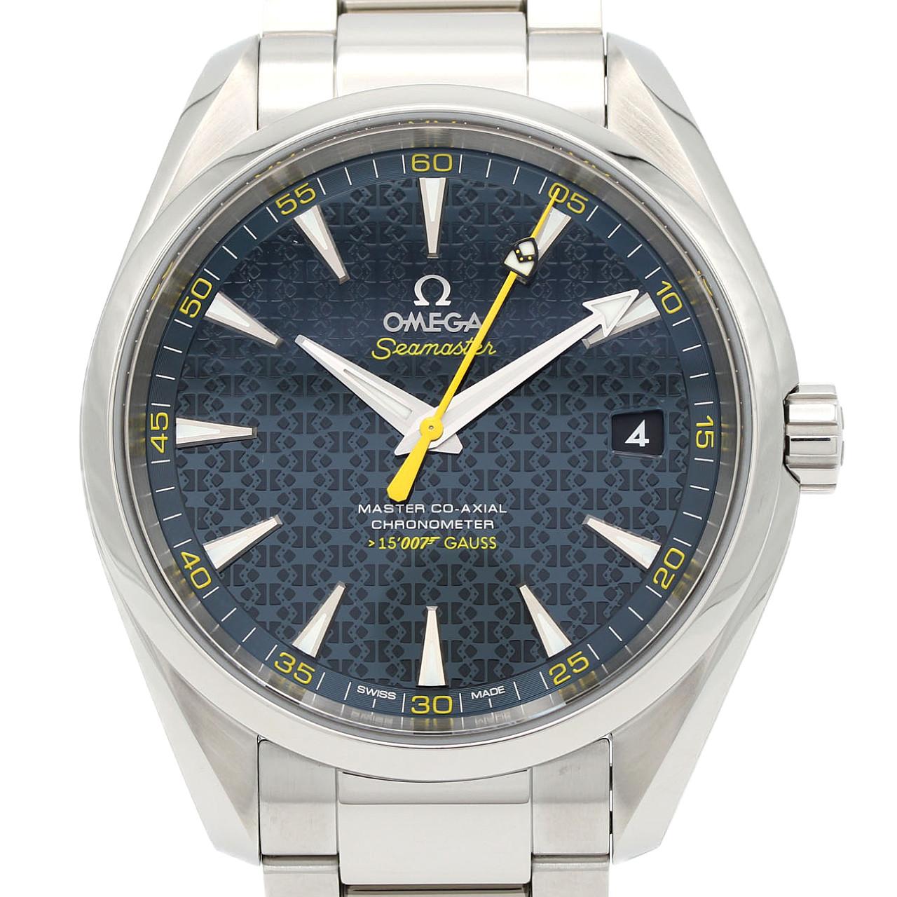 オメガ シーマスターアクアテラ･ジェームズ･ボンド"007 LIMITED" 231.10.42.21.03.004 SS 自動巻