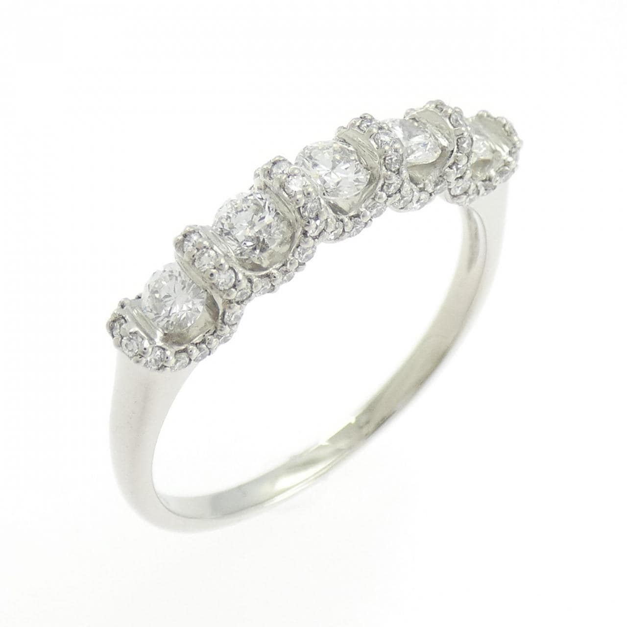 PT950 Diamond Ring 0.70CT
