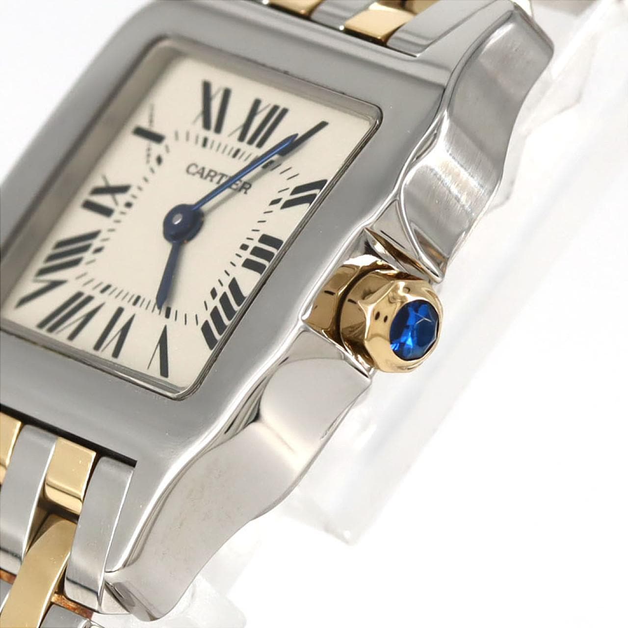 カルティエ サントスドゥモワゼルSM コンビ W25066Z6 SSxYG クォーツ