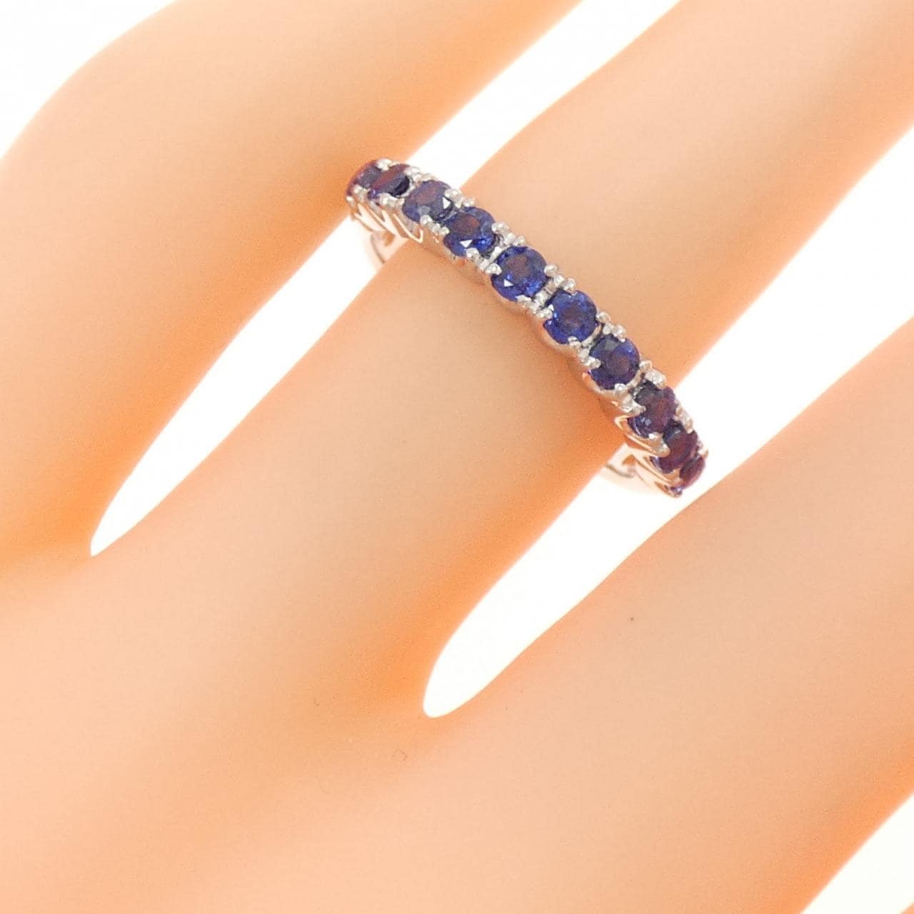 PT900 サファイヤ リング 0.82CT