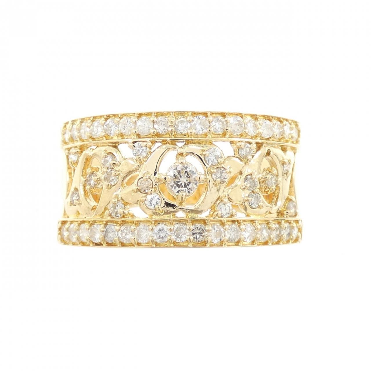 K18YG ダイヤモンド リング 0.50CT