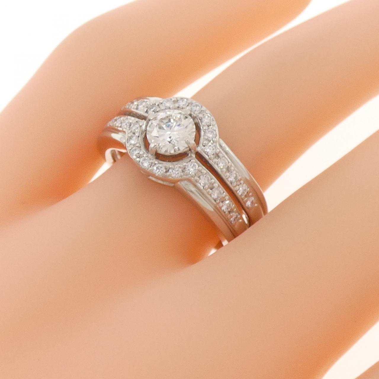 PT900 ダイヤモンド リング 0.50CT