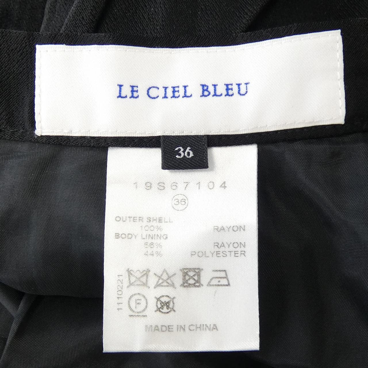 ルシェルブルー LE CIEL BLEU スカート