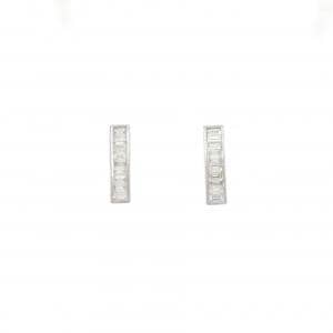 PT900 ダイヤモンド ピアス 0.50CT