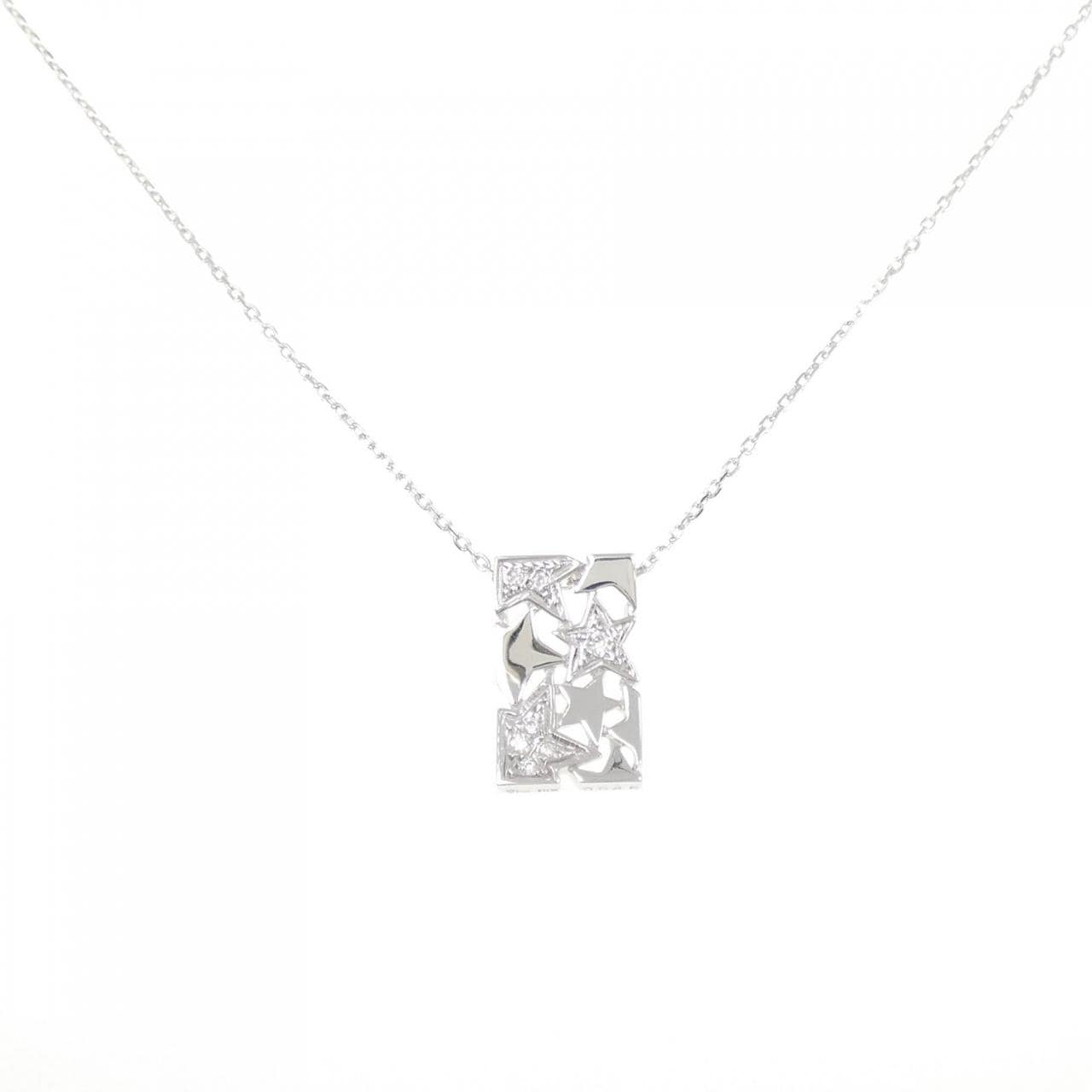スタージュエリー ダイヤモンド ネックレス 0.045CT