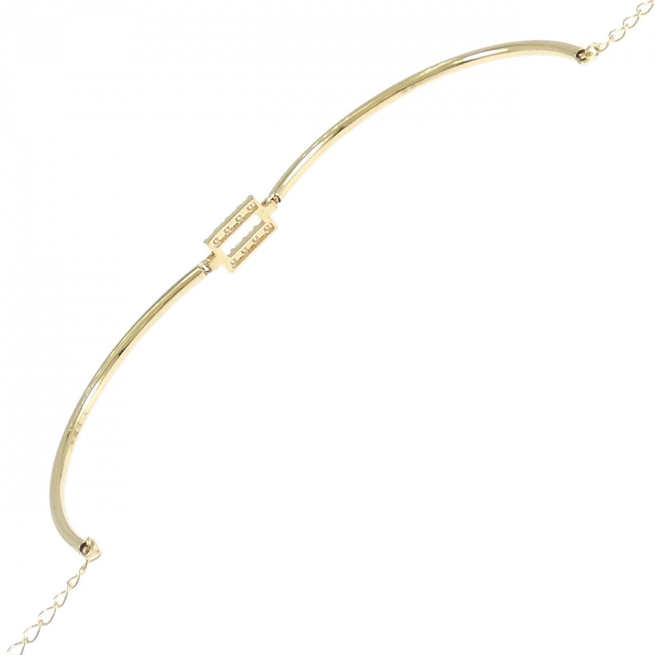 K18YG ダイヤモンド ブレスレット 0.21CT