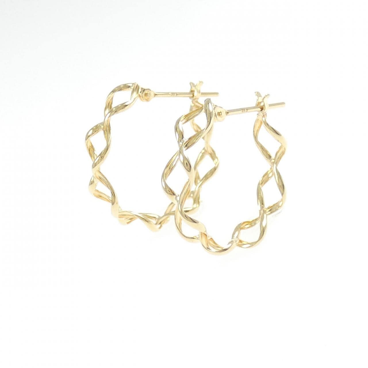 [新品] K18YG 耳环