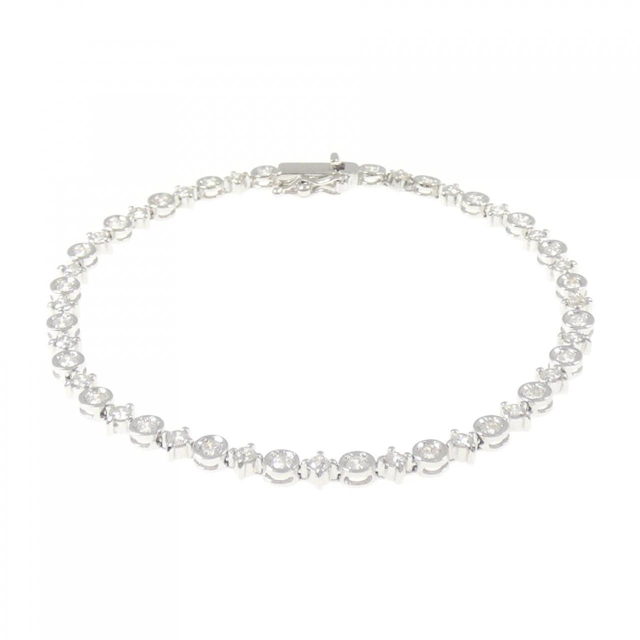 LINE ダイヤモンド ブレスレット 1.50CT