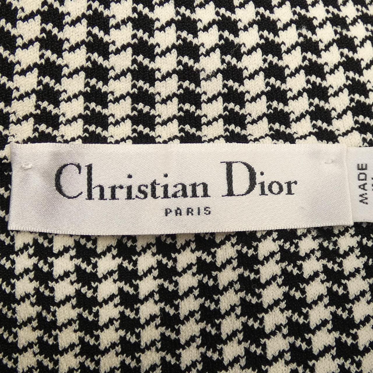 クリスチャンディオール CHRISTIAN DIOR ハウンドトゥース テクニカル ニット 424V13AM534 ジャケット