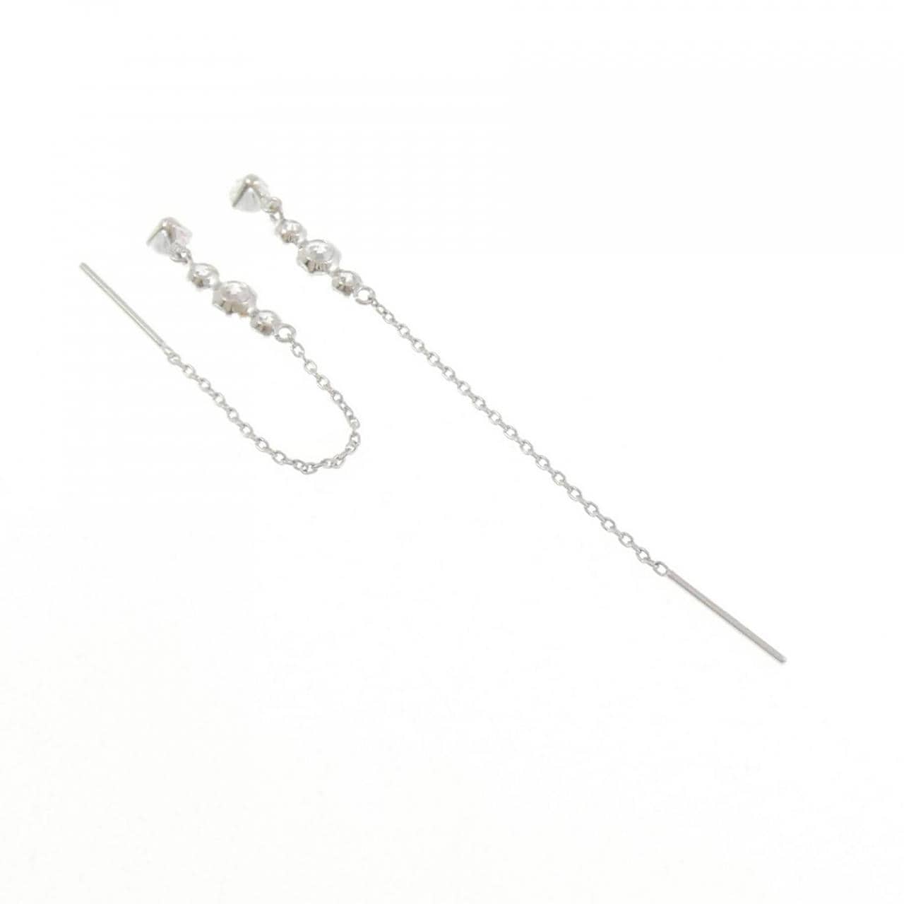 K10WG キュービック ピアス