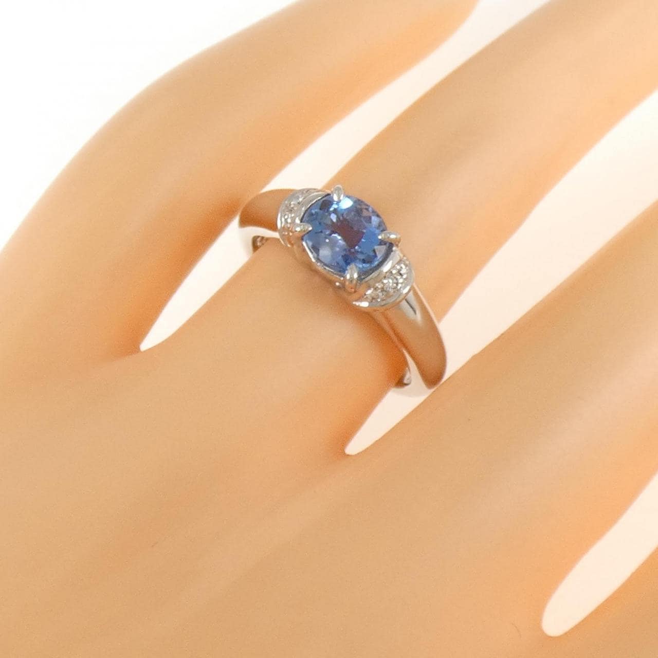 PT900 アクアマリン リング 0.95CT
