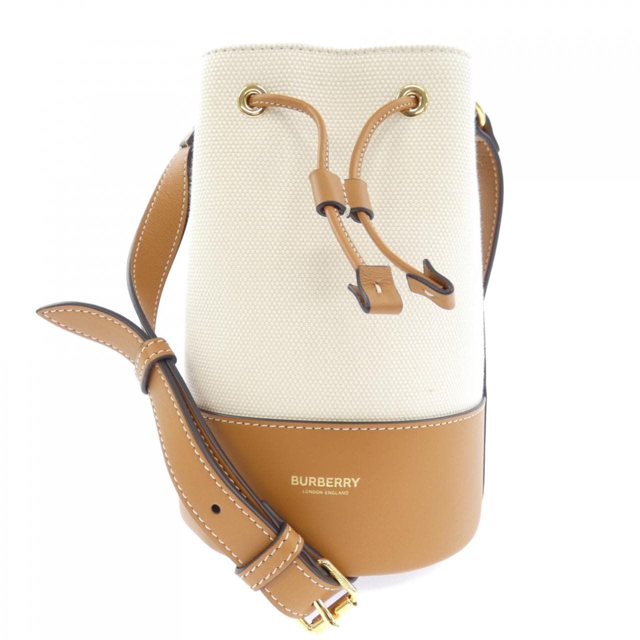 バーバリー BURBERRY MINI CANVAS BUCKET 80846141 BAG