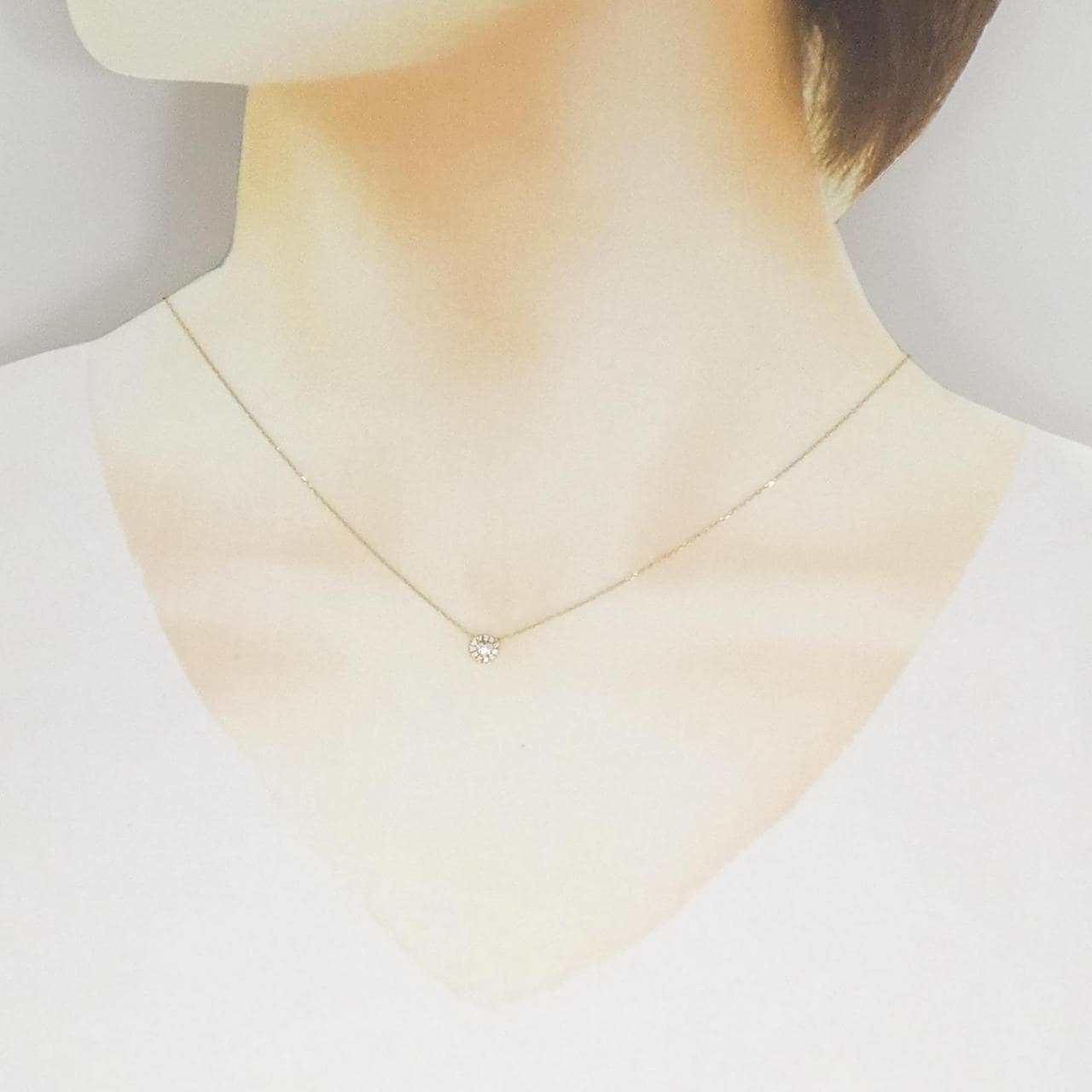 アーカー ダイヤモンド ネックレス 0.10CT