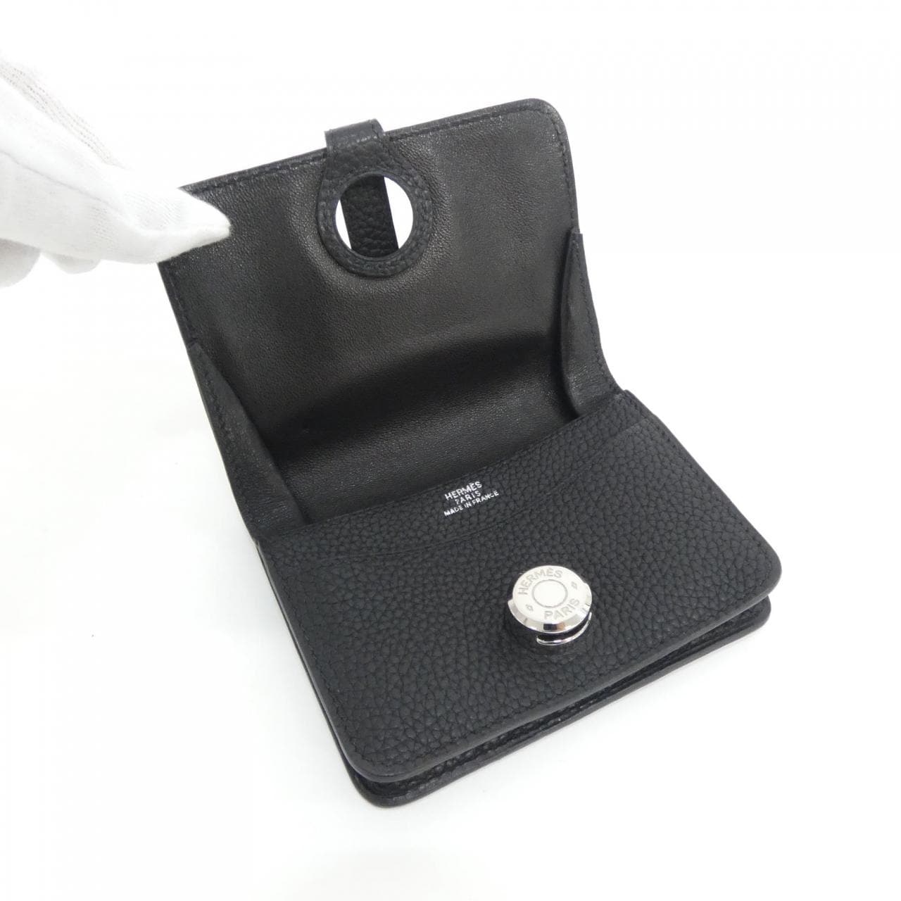HERMES Porte Monet Dogon 029194CK INCASE