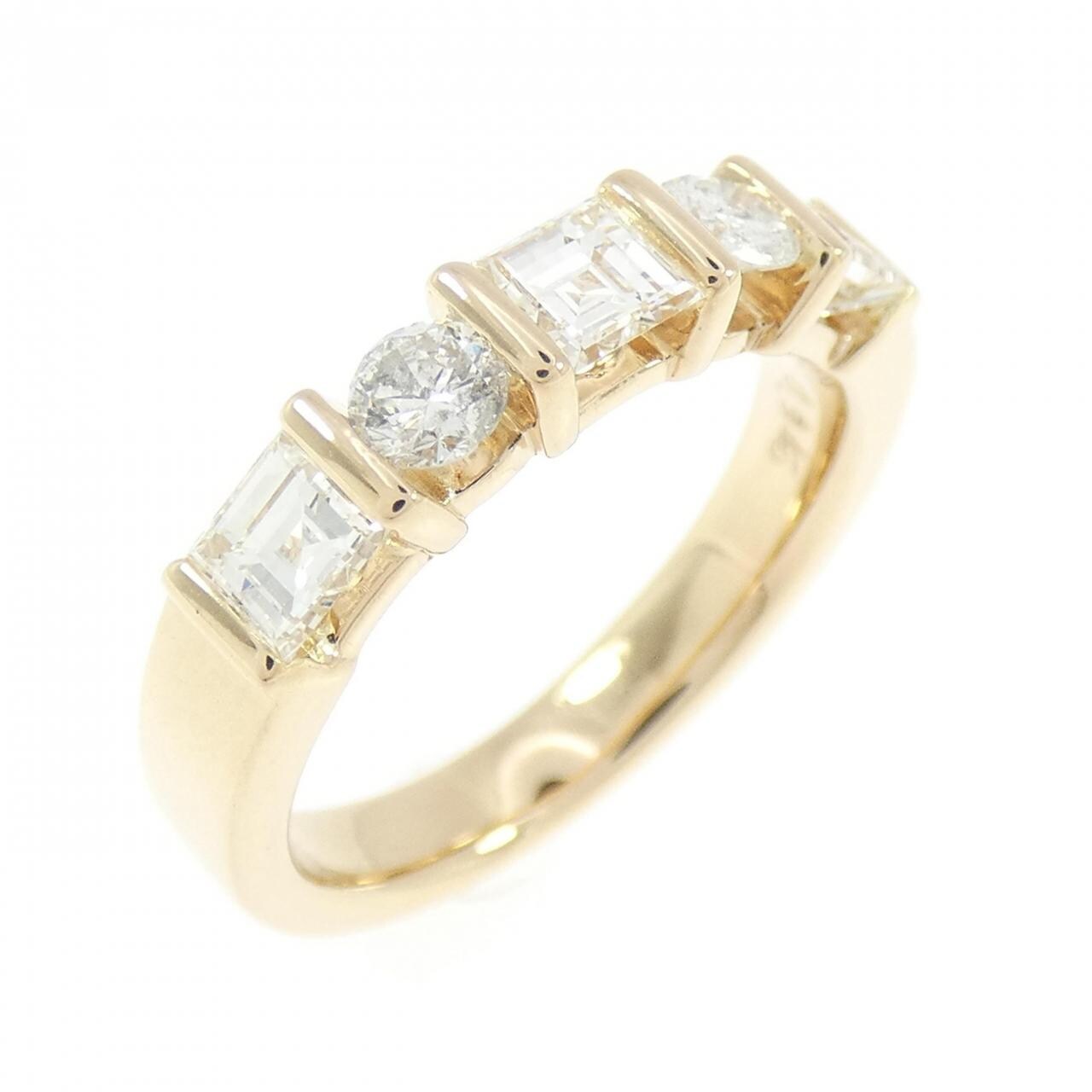 K18YG ダイヤモンド リング 0.945CT