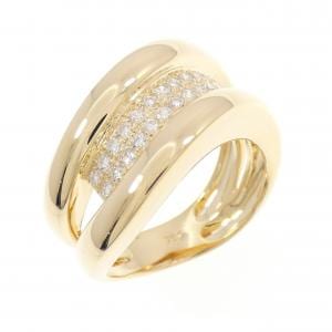 750YG ダイヤモンド リング 0.33CT