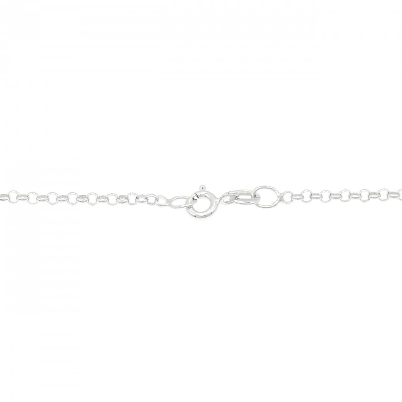 K18WG ダイヤモンド ネックレス