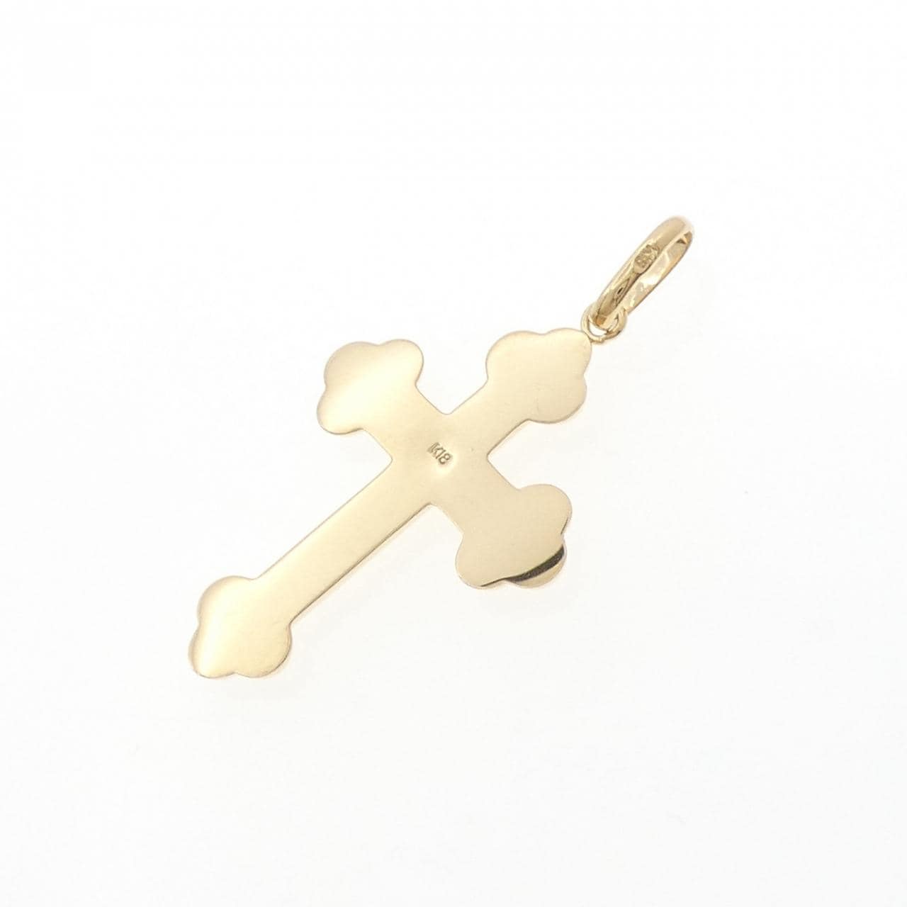 【新品】K18YG クロス ペンダント