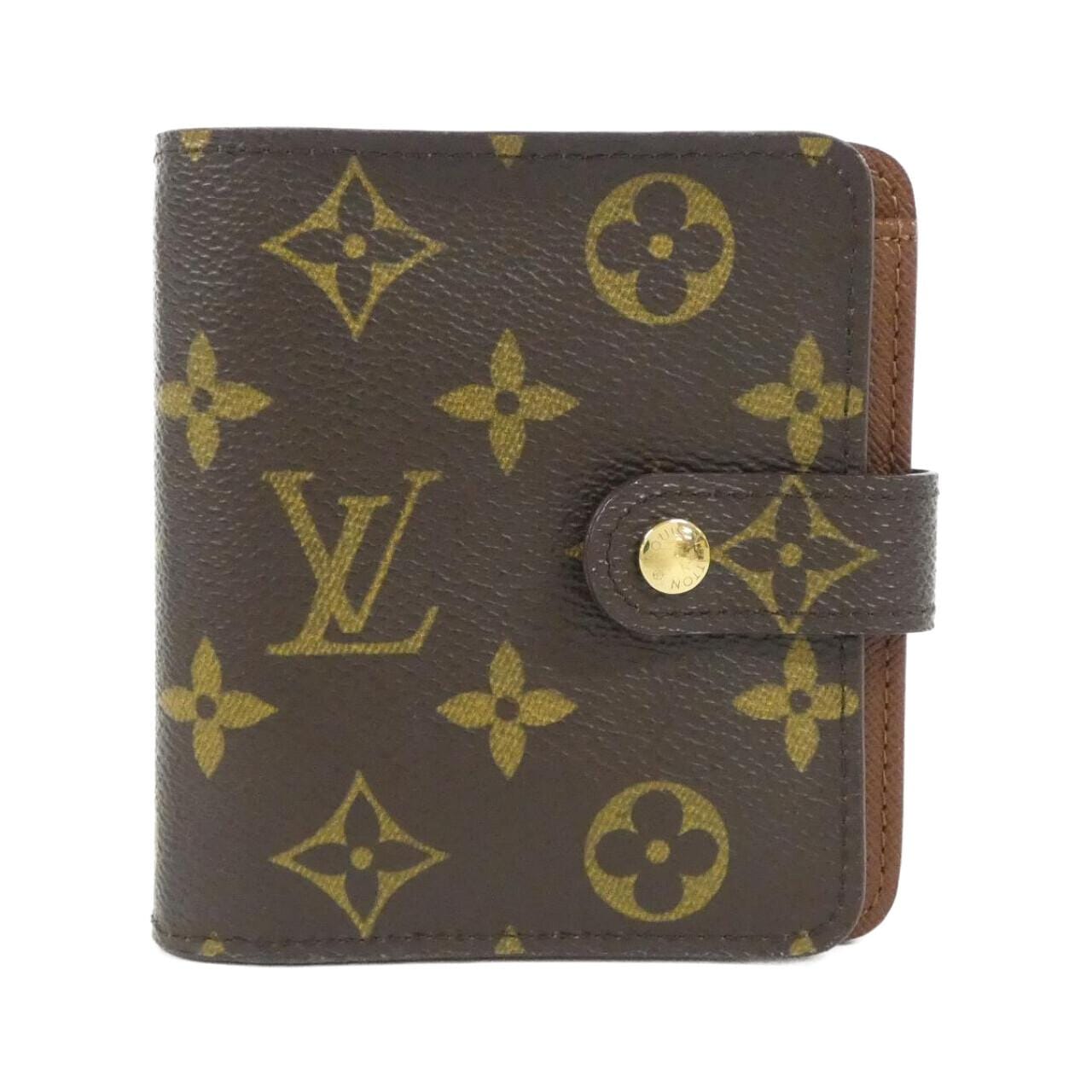 ルイヴィトン モノグラム コンパクト ジップ M61667 財布