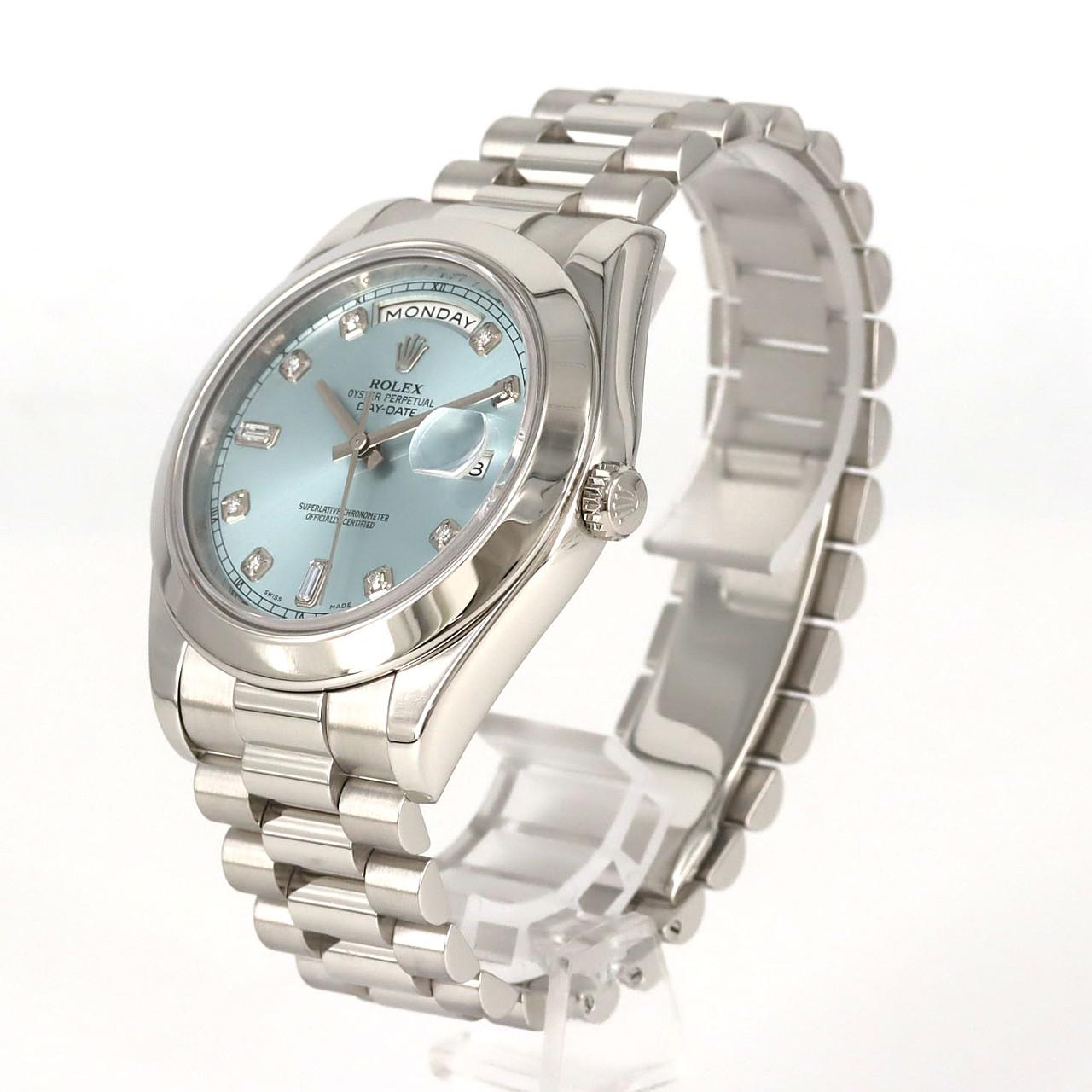 ロレックス デイデイトⅡ 218206A PT 自動巻 ランダム番