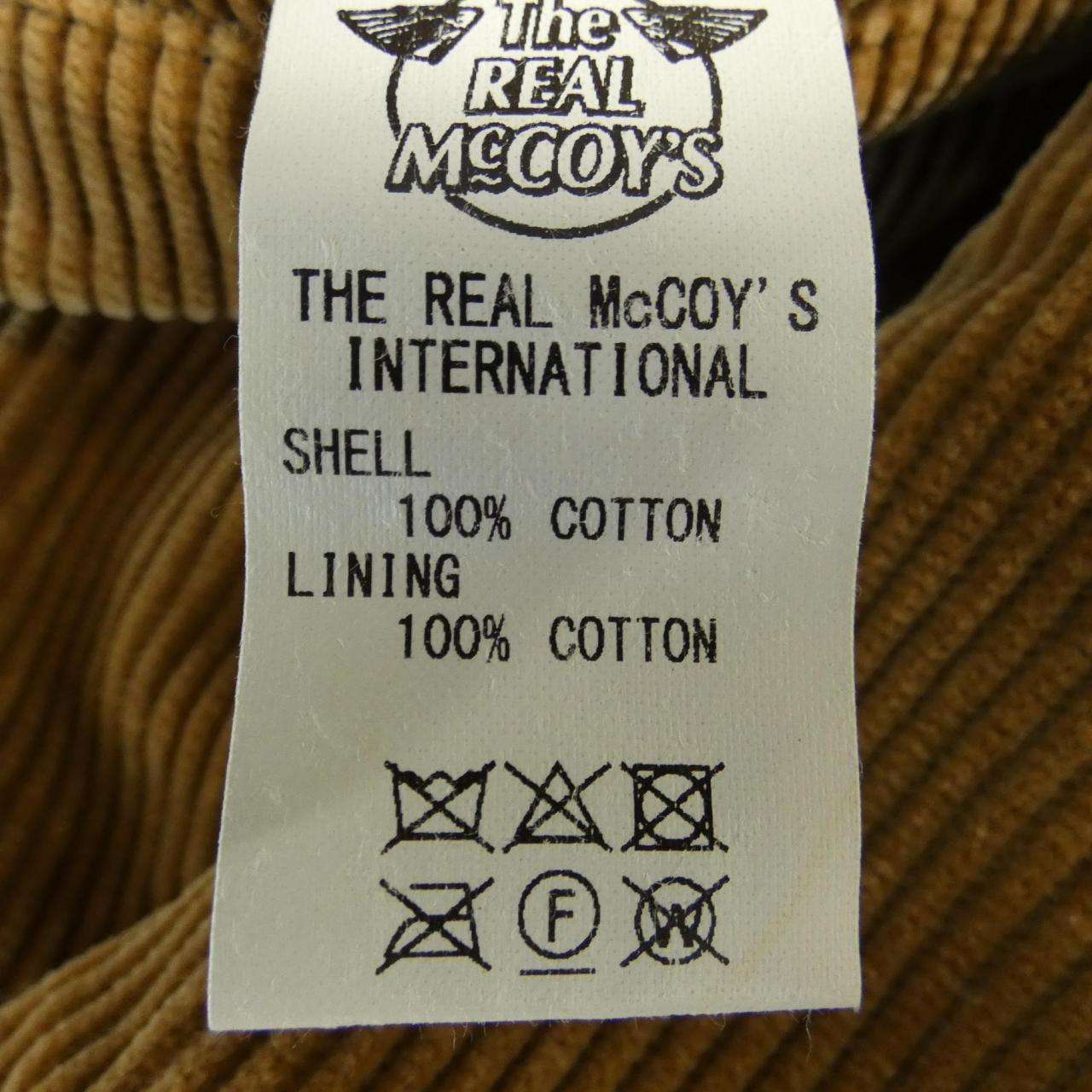 リアルマッコイズ REAL McCOYS ジャケット