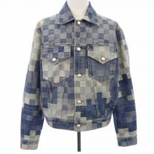 ルイヴィトン LOUIS VUITTON ダミエクラシックデニムジャケット HQA76WGCO デニムジャケット